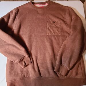 Coleman Waffle Sherpa Lined Sweatshirt Size XXL
